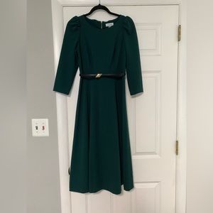 Green Calvin Klein green dress
